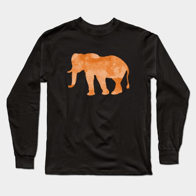 Elephant Long Sleeve T-Shirt by TheJollyMarten